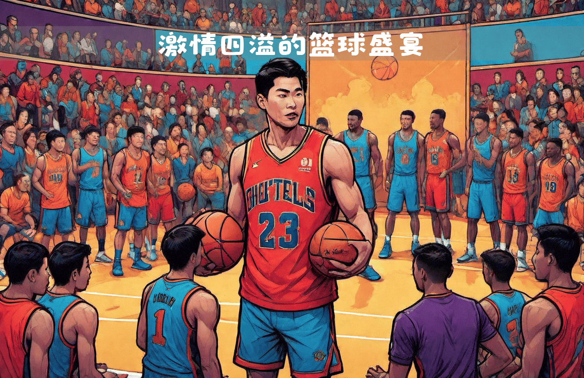 球场上的风云人物，篮球赛事掀起热潮的简单介绍